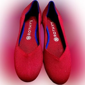 Rothy’s size 9 scooter red.